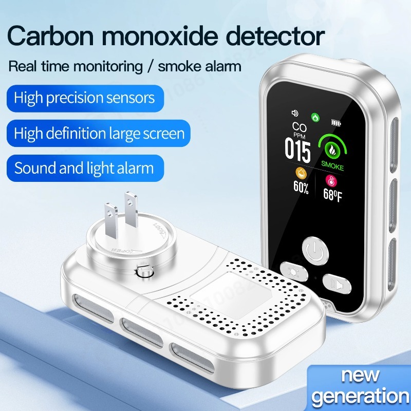 Co Detector Plug - Detector de Gás Portátil 6 em