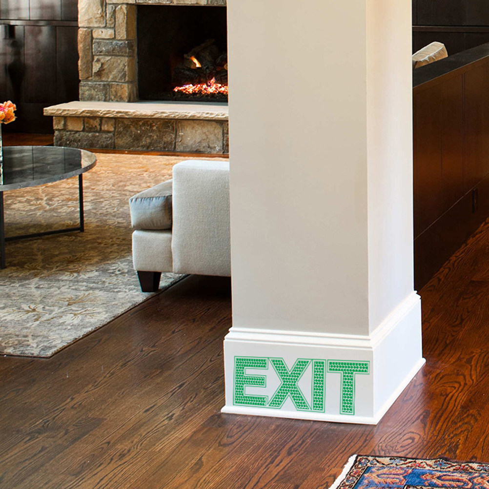 Adesivo de Parede de Saída de  - Emergency Exit Sign avaliação e preço